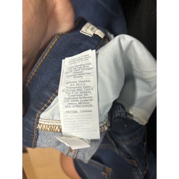 Madewell 9” High Rise Skinny Jeans in Creston Wash 33 Mid Rise Stretch - Picture 5 of 5